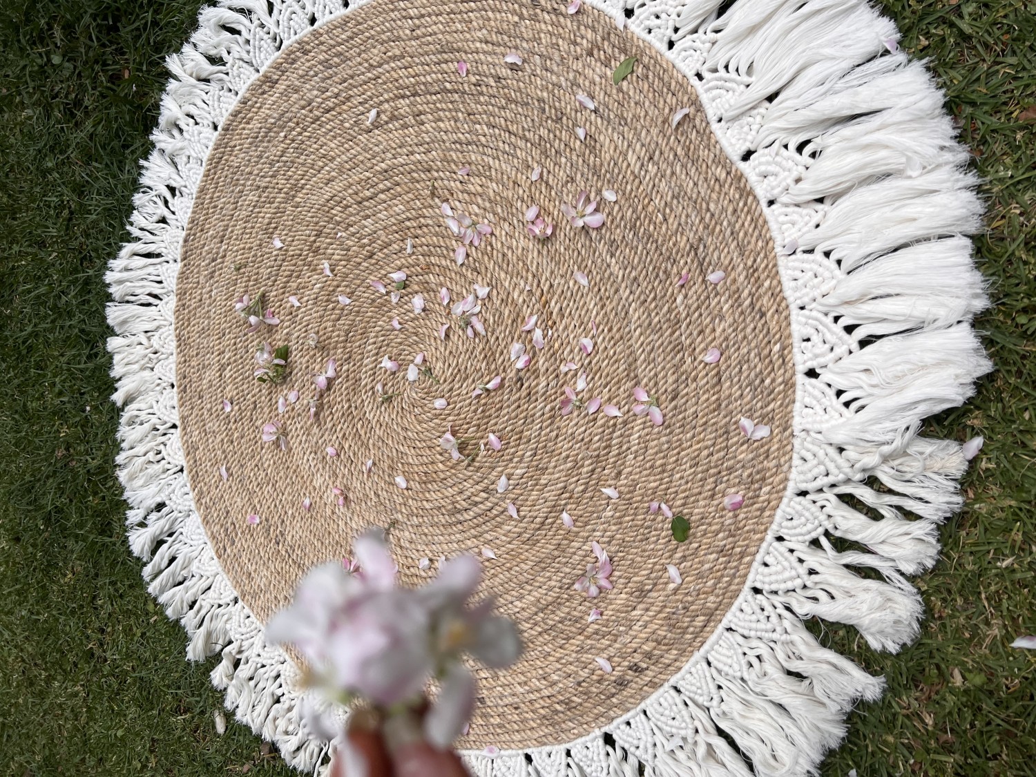 Macrame Coffee mat or Rug