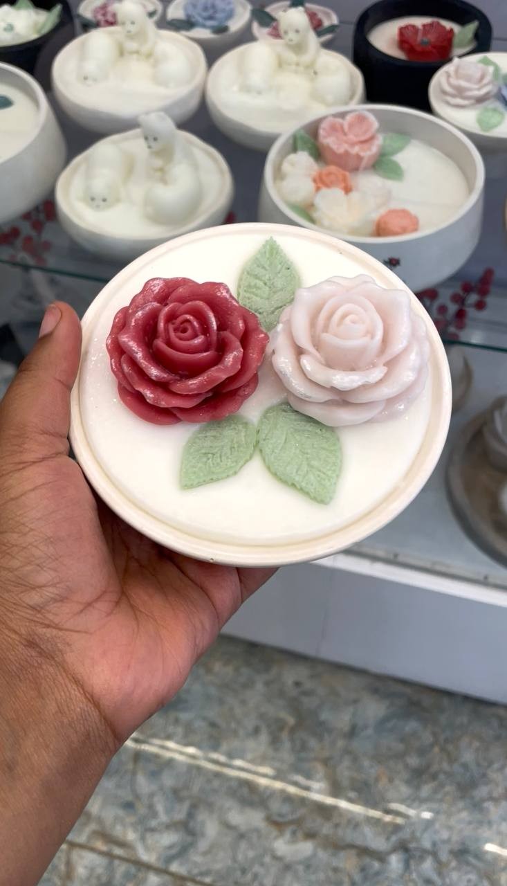 Rose Bloom Candle