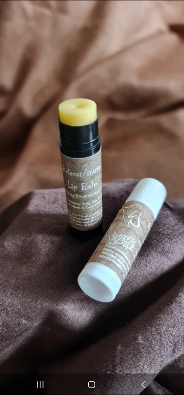 Coconut butter infused shiny Lip balm