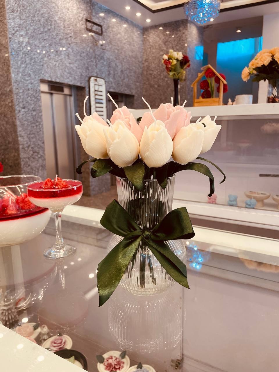 Tulip Flower Candles
